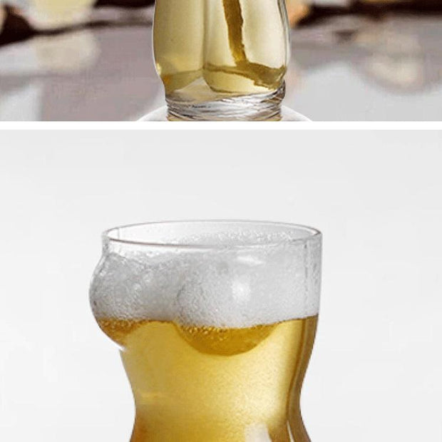 Creative Sexy Lead Glass Beer Mug - La Costa Azul Foods Co