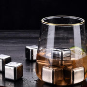 WHISKEY COOLER STAINLESS STEEL ICE CUBES - La Costa Azul Foods Co