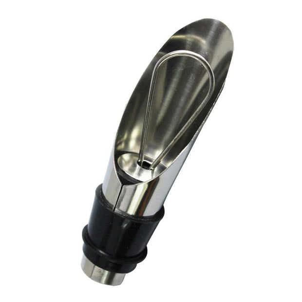 STAINLESS STEEL WINE BOTTLE STOPPER - La Costa Azul Foods Co