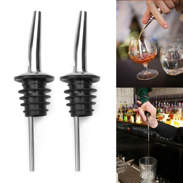 STAINLESS STEEL WINE BOTTLE STOPPER - La Costa Azul Foods Co