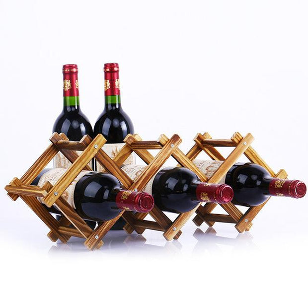 Wooden Wine Bottle Holders - La Costa Azul Foods Co