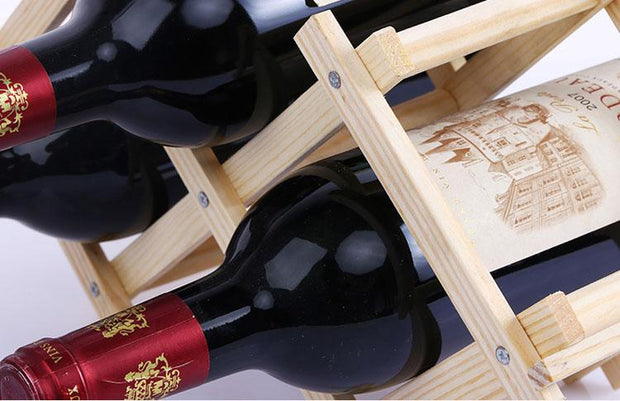 Wooden Wine Bottle Holders - La Costa Azul Foods Co